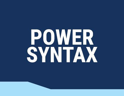POWERSYNTAX Series