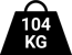 4. Gewicht 104Kg