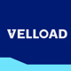 Velload Blauw