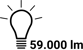 7. Lumen Output 59000Lm
