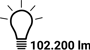 7. Lumen Output 102200